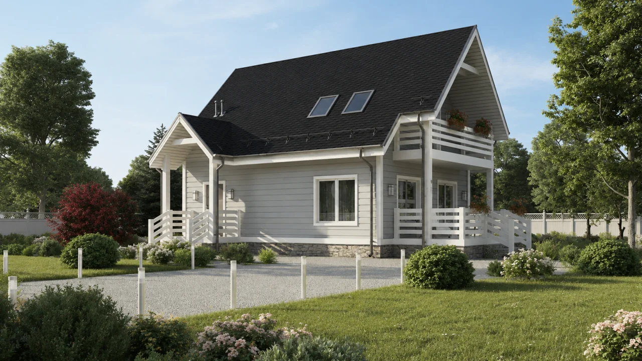 Визуализация дома «Родовое гнездо»